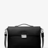 Aktentasche aus genarbtem Hudson-Leder