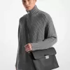 Aktentasche aus genarbtem Hudson-Leder