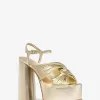 Alessia Metallic-Plateausandale Alessia Metallic-Plateausandale
