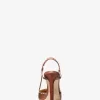 Alora handgenähte Slingback-Pumps aus Leder Alora handgenähte Slingback-Pumps aus Leder