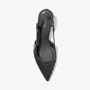 Alora handgewebte Slingback-Pumps aus Leder Alora handgewebte Slingback-Pumps aus Leder