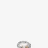 Amal Crystal verzierter Kitten-Heel aus metallischem Leder Amal Crystal verzierter Kitten-Heel aus metallischem Leder