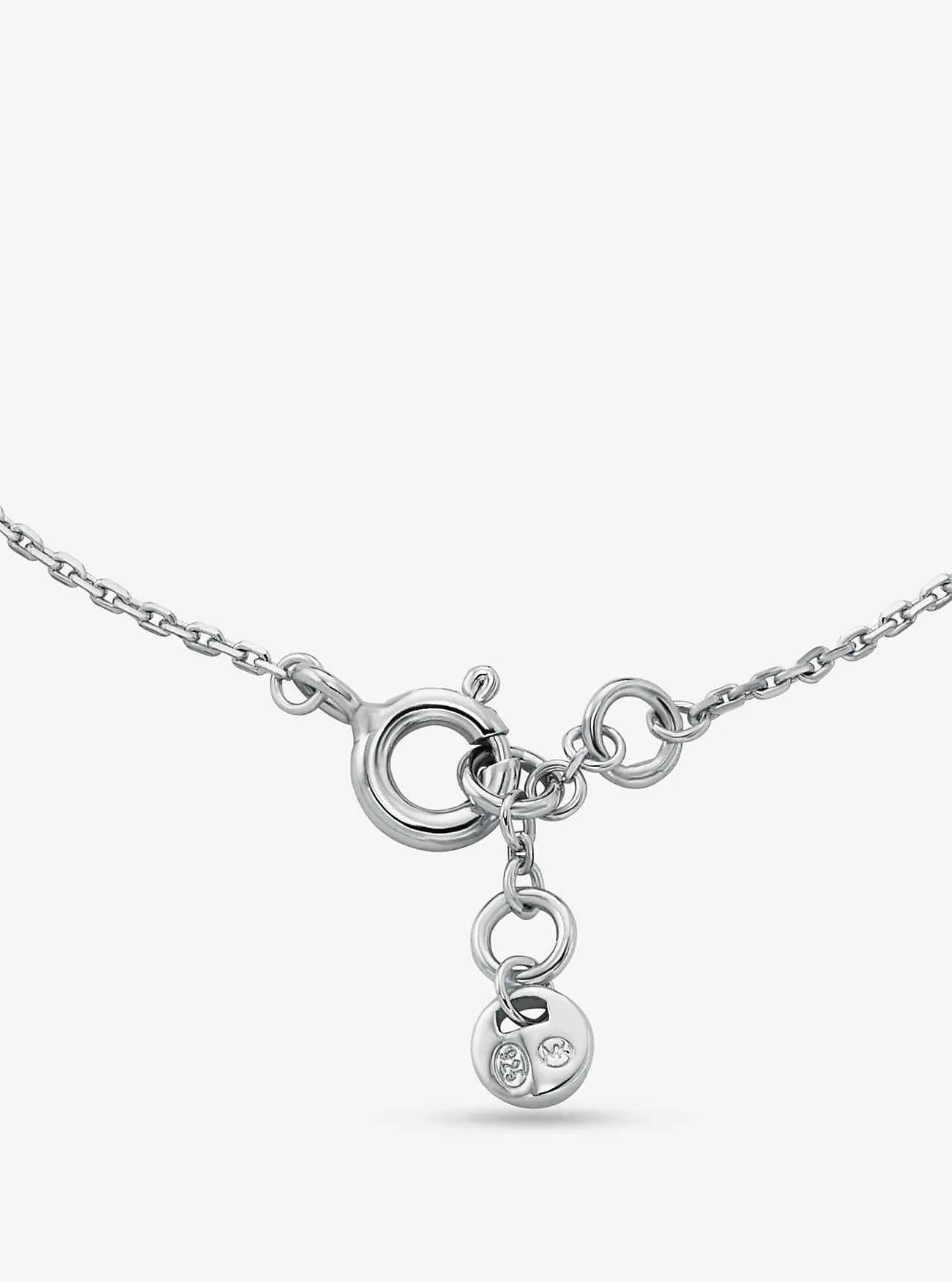 Armband mit Pavé-Edelmetallbeschichtung und Empire-Logo aus Sterlingsilber
