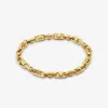 Astor-Gliederarmband aus edelmetallbeschichtetem Messing Astor-Gliederarmband aus edelmetallbeschichtetem Messing