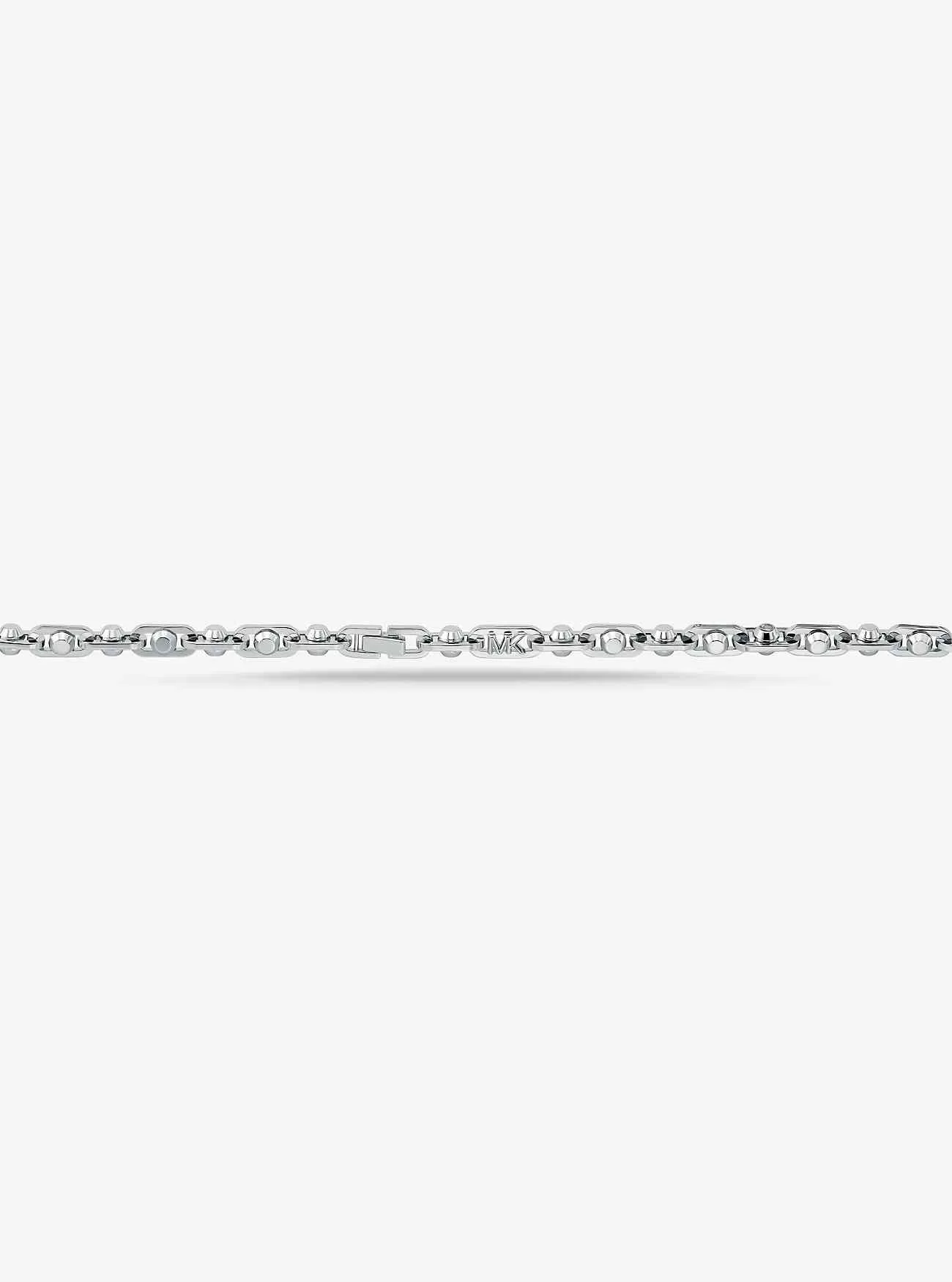 Astor Link Mittelgroße Halskette aus edelmetallbeschichtetem Messing