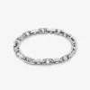 Astor Link Mittelgroßes Pavé-Armband aus Messing mit Edelmetallbeschichtung Astor Link Mittelgroßes Pavé-Armband aus Messing mit Edelmetallbeschichtung