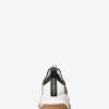 Atlas Stretch-Sneaker aus Strick und Leder