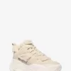 Atlas-Trainer aus Wildleder und Shearling