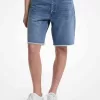 Ausgefranste Jeansshorts Ausgefranste Jeansshorts