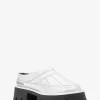 Barton-Slipper aus knisterndem Metallic-Leder Barton-Slipper aus knisterndem Metallic-Leder