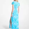 Batik-Maxikleid aus Stretch-Baumwolle Batik-Maxikleid aus Stretch-Baumwolle