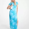 Batik-Maxikleid aus Stretch-Baumwolle Batik-Maxikleid aus Stretch-Baumwolle