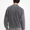 Baumwoll-Sweatshirt mit Rundhalsausschnitt Baumwoll-Sweatshirt mit Rundhalsausschnitt