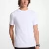 Baumwoll-T-Shirt mit Rundhalsausschnitt Baumwoll-T-Shirt mit Rundhalsausschnitt