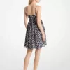 Baumwollkleid mit Leoparden-Logo Baumwollkleid mit Leoparden-Logo