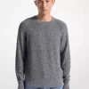 Baumwollpullover mit Rundhalsausschnitt Baumwollpullover mit Rundhalsausschnitt