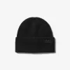 Beanie-Mütze aus geripptem Kaschmir