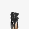 Blaze-Stiefelette aus Kunstleder mit offener Zehenpartie