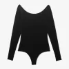 Body aus Stretch-Samt Body aus Stretch-Samt