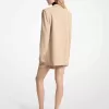 Boyfriend-Blazer aus Krepp Boyfriend-Blazer aus Krepp
