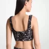 Bralette-Oberteil aus Palmenspitze