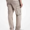 Cargohose aus Stretch-Baumwollpopeline Cargohose aus Stretch-Baumwollpopeline