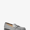 Carlson Loafer aus knisterndem Metallic-Leder Carlson Loafer aus knisterndem Metallic-Leder