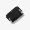 Christie Mini-Umschlagtasche aus Metallic-Python-geprägtem Leder