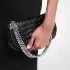Christie Umschlagtasche aus Leder mit Krokodilprägung