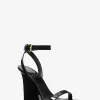 Claudia Lackleder-Keilsandalette Claudia Lackleder-Keilsandalette