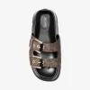 Colby Empire Monogram Flatform Slide Sandale Colby Empire Monogram Flatform Slide Sandale