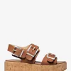 Colby Flatform-Sandale aus Leder Colby Flatform-Sandale aus Leder