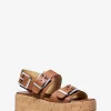 Colby Flatform-Sandale aus Leder Colby Flatform-Sandale aus Leder