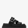 Colby Plateausandale aus Leder Colby Plateausandale aus Leder