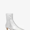 Cosmo-Stiefel aus knisterndem Metallic-Leder Cosmo-Stiefel aus knisterndem Metallic-Leder