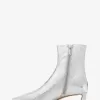 Cosmo-Stiefel aus knisterndem Metallic-Leder Cosmo-Stiefel aus knisterndem Metallic-Leder