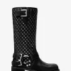 Crosby Motorradstiefel aus Leder mit Ösen Crosby Motorradstiefel aus Leder mit Ösen