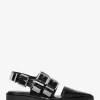 Darrington Slingback-Loafer aus knisterndem Lackleder Darrington Slingback-Loafer aus knisterndem Lackleder
