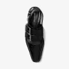 Darrington Slingback-Loafer aus knisterndem Lackleder Darrington Slingback-Loafer aus knisterndem Lackleder