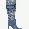 Dawn-bespritzter Jeansstiefel Dawn-bespritzter Jeansstiefel