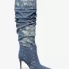 Dawn-bespritzter Jeansstiefel Dawn-bespritzter Jeansstiefel