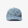 Denim-Baseballmütze mit Empire-Logo