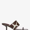 Dionne Kalbshaar-Sandale mit Giraffen-Print Dionne Kalbshaar-Sandale mit Giraffen-Print