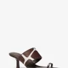 Dionne Kalbshaar-Sandale mit Giraffen-Print Dionne Kalbshaar-Sandale mit Giraffen-Print