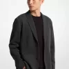 Double-Face-Blazer aus Baumwollmischung Double-Face-Blazer aus Baumwollmischung