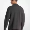 Druckknopfjacke aus Viskosemischung Druckknopfjacke aus Viskosemischung
