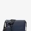 Edison Mini Crossgrain-Leder-Umhängetasche mit Beutel