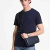 Edison Mini Crossgrain-Leder-Umhängetasche mit Beutel