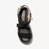 Espadrille-Sandale „Lynn“ aus Leder mit Plateausohle Espadrille-Sandale „Lynn“ aus Leder mit Plateausohle