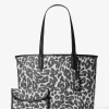 Extragroße Eliza-Einkaufstasche mit Leoparden-Logo Extragroße Eliza-Einkaufstasche mit Leoparden-Logo